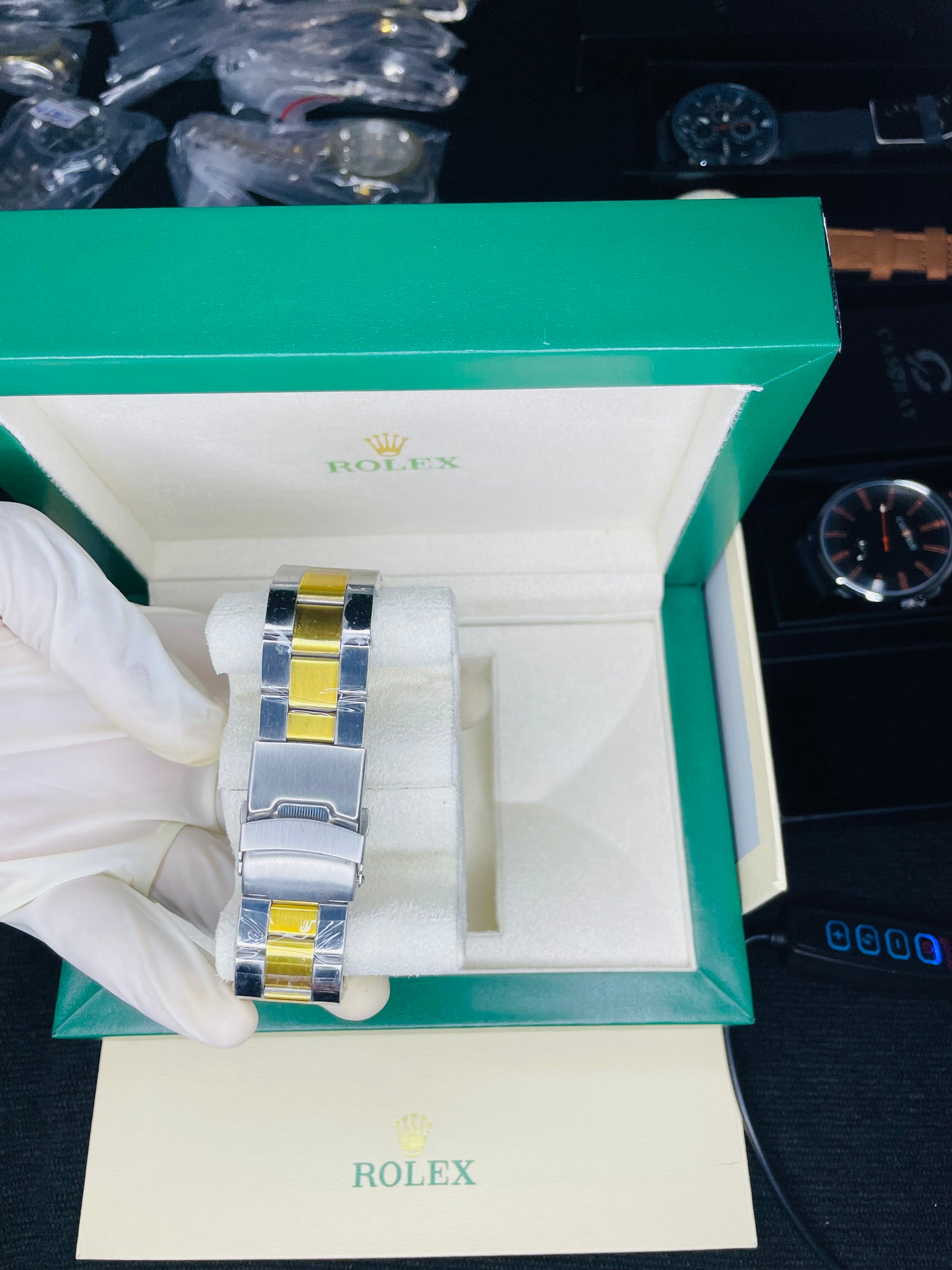 Rolex large white dial