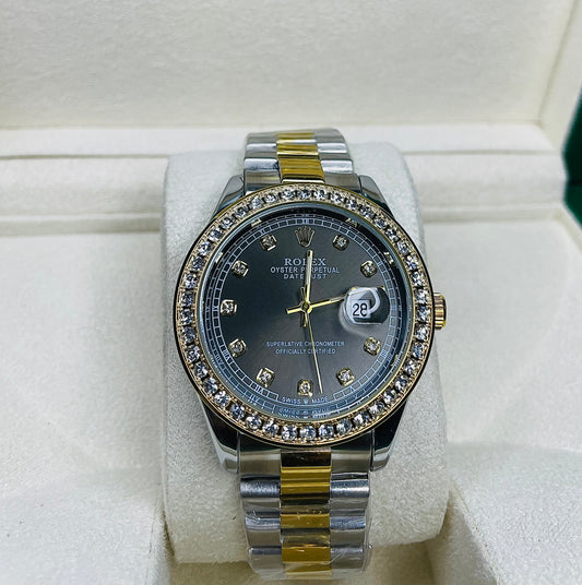 Rolex black diamond Dial