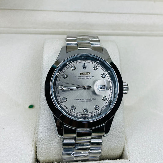 Rolex silver Dial