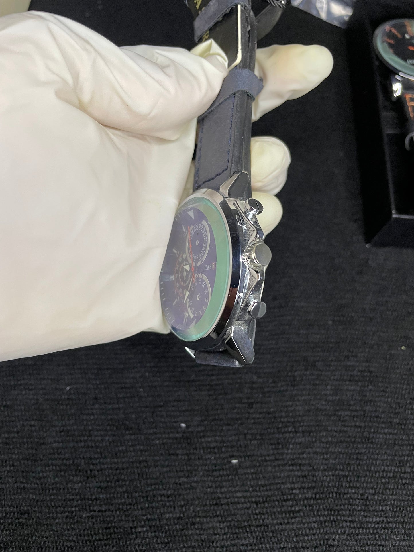 Cassray blue strap watch