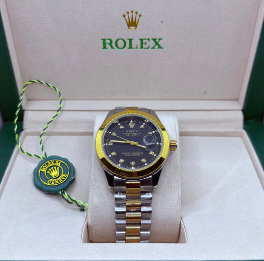 Rolex Oyester Truetone With Black Dial