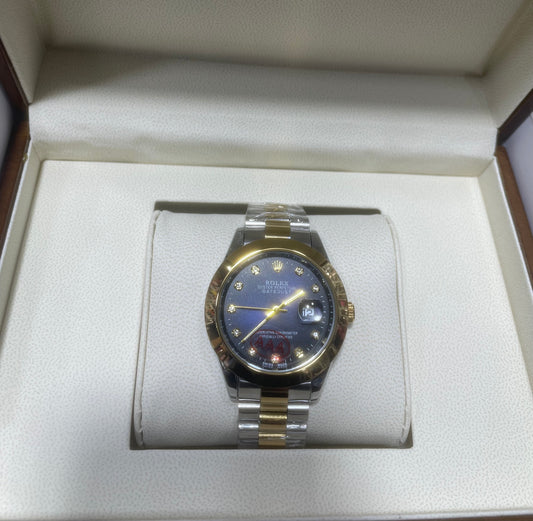 Rolex Truetone Blue Dial