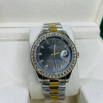Rolex black diamond Dial