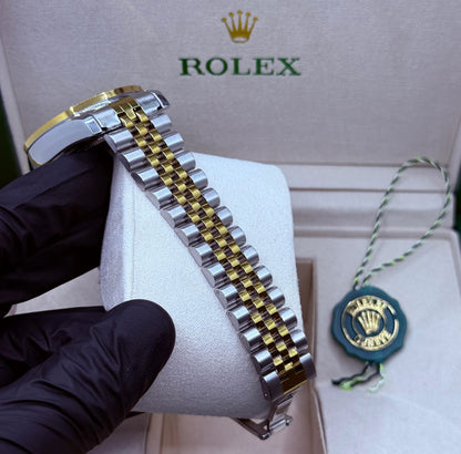 Rolex truetone with Green Dial