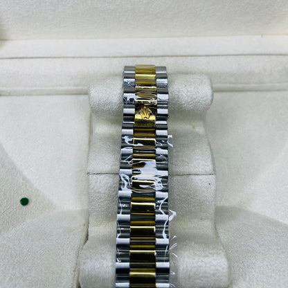 Rolex 2tone White Dial