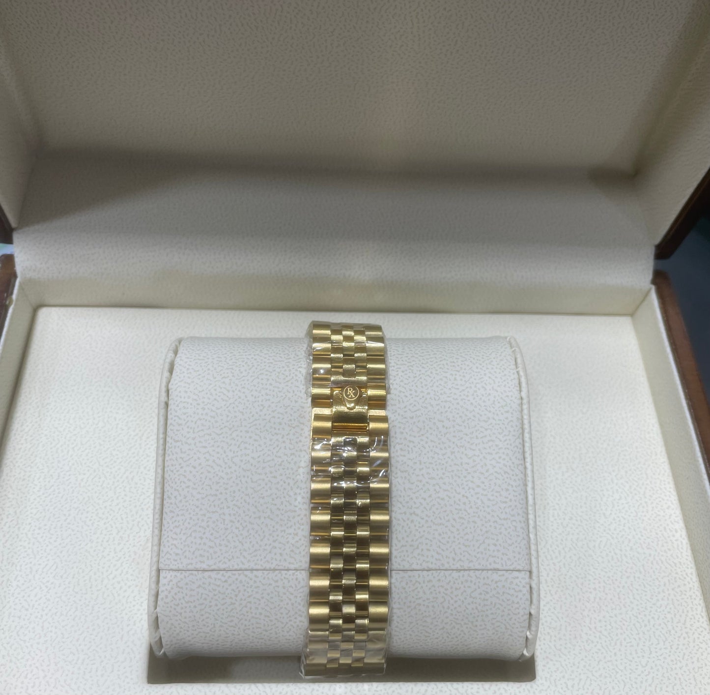 Rolex Day&Date with Red Dial golden jubilee chain