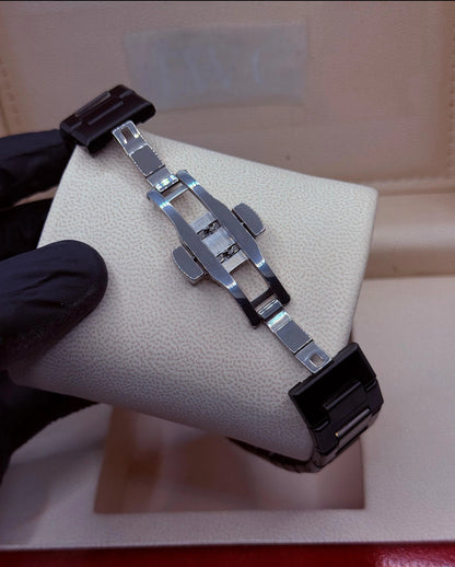 Black Aura Stainless steel watch