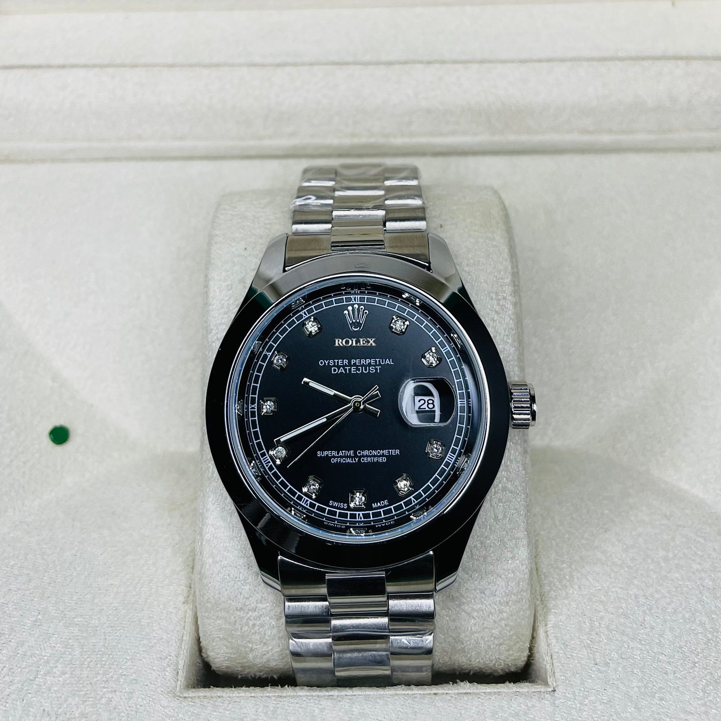 Rolex Black Dial watch