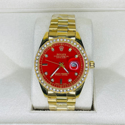 Rolex Red Dial watch