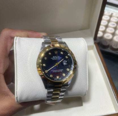 Rolex Truetone Blue Dial