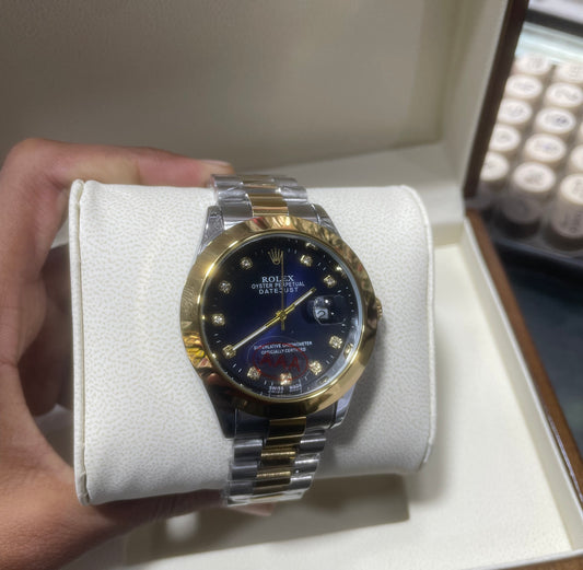 Rolex Truetone Blue Dial