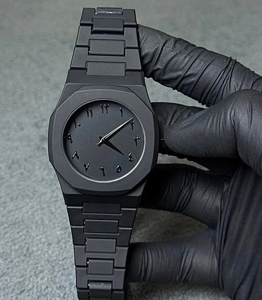 Black Arabic Aura watch