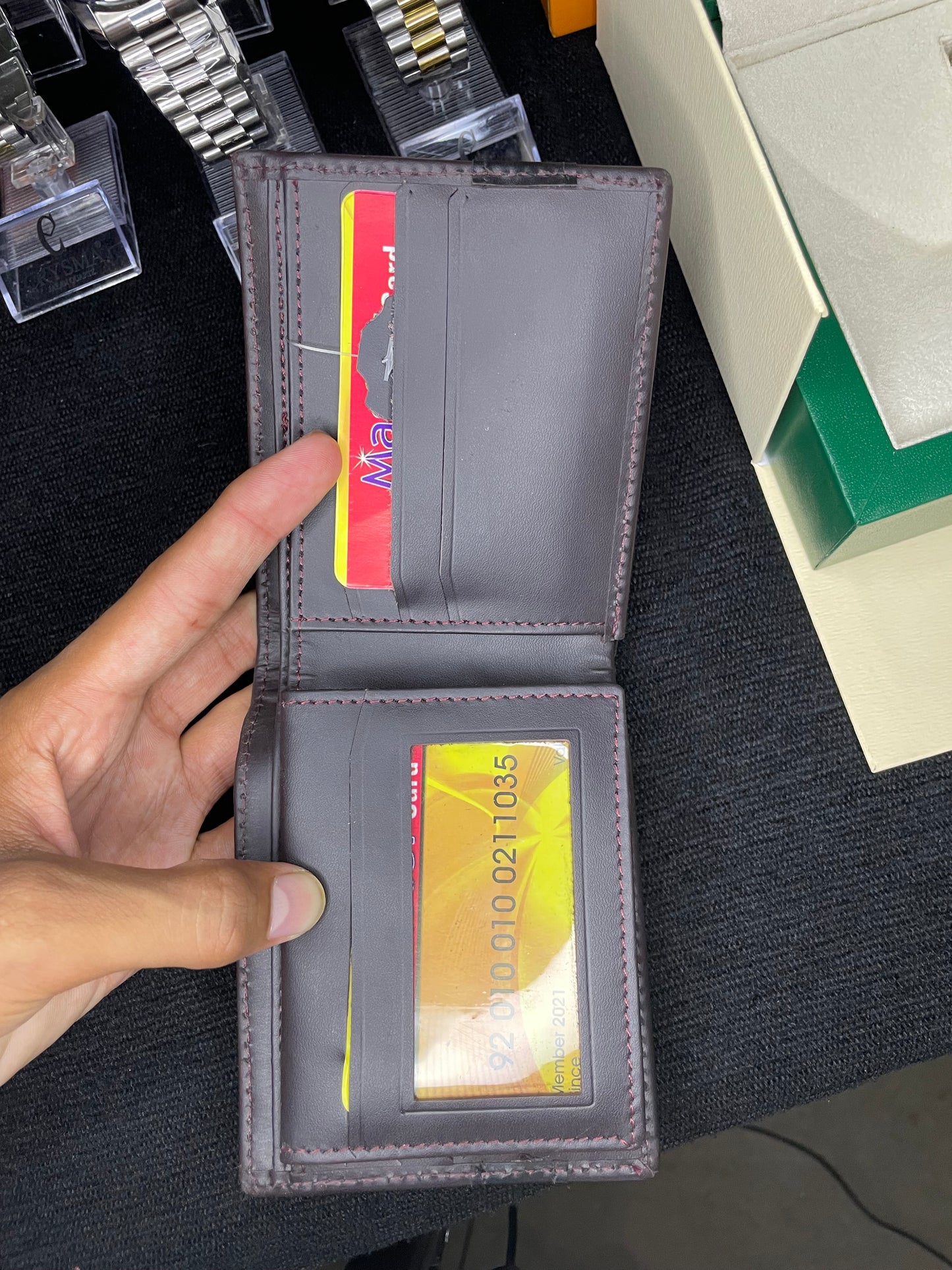 Premium black colour vault