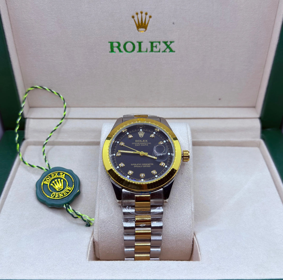 Rolex Oyester Truetone With Black Dial