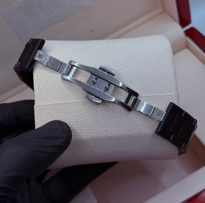 Black Aura With Marble Dial ( fiber material )