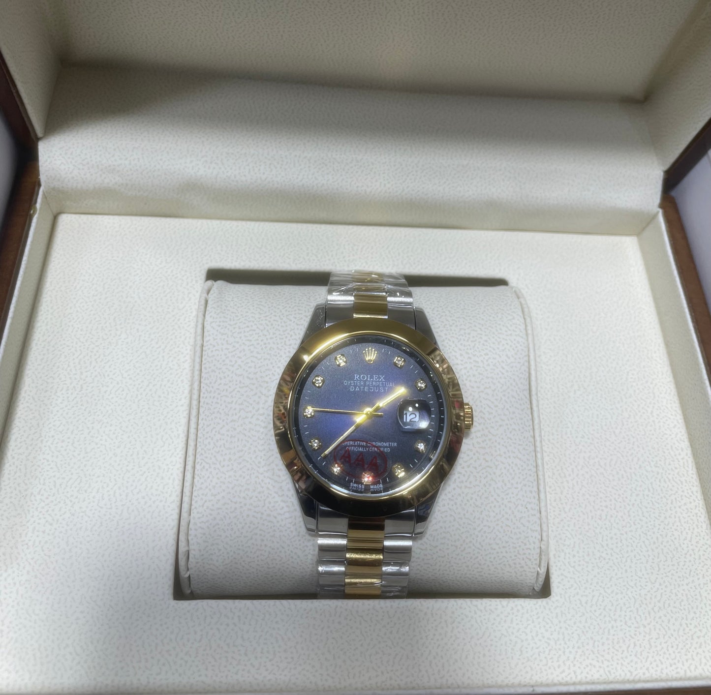 Rolex Truetone Blue Dial