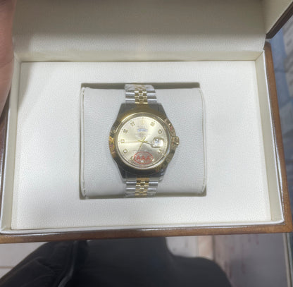 Rolex Day&Date truetone with golden Dial